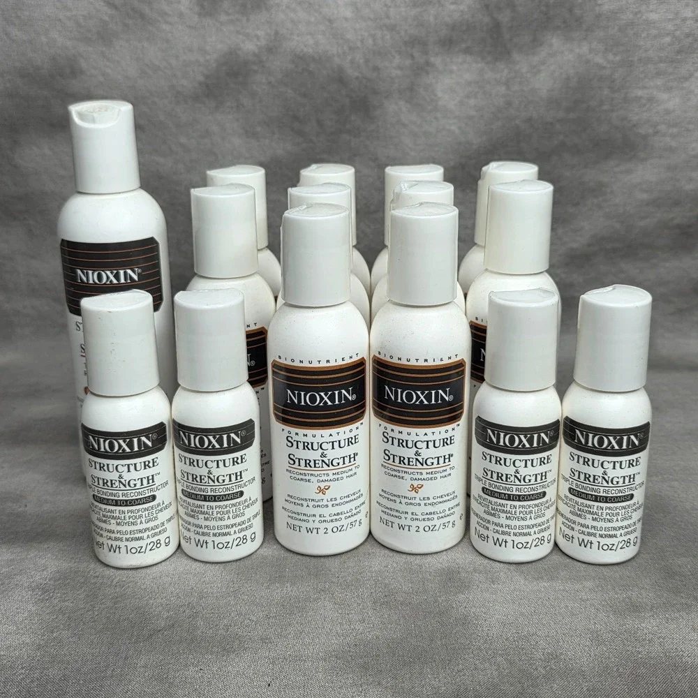 (X15) Nioxin Structure & Strength Triple Bonding Reconstructor - Various Volumes